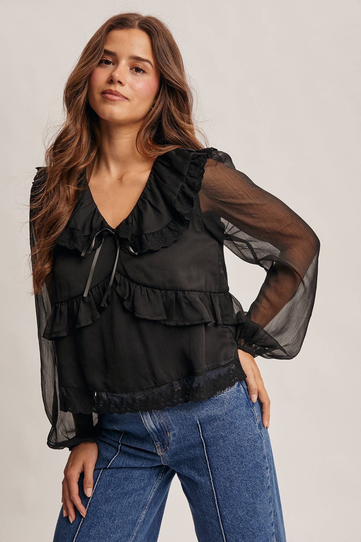 Anita Lace Blouse