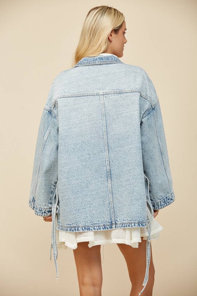 Ellie Oversized Denim Jacket