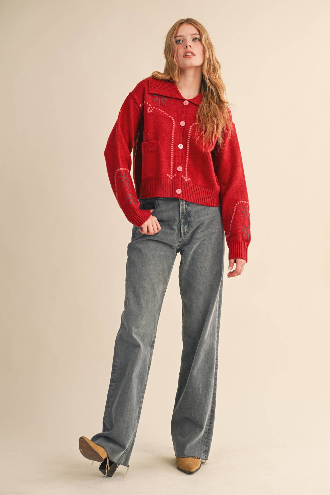 Ruby Western Cardigan