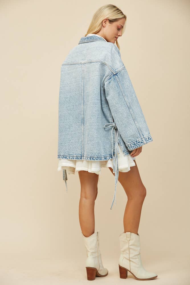Ellie Oversized Denim Jacket