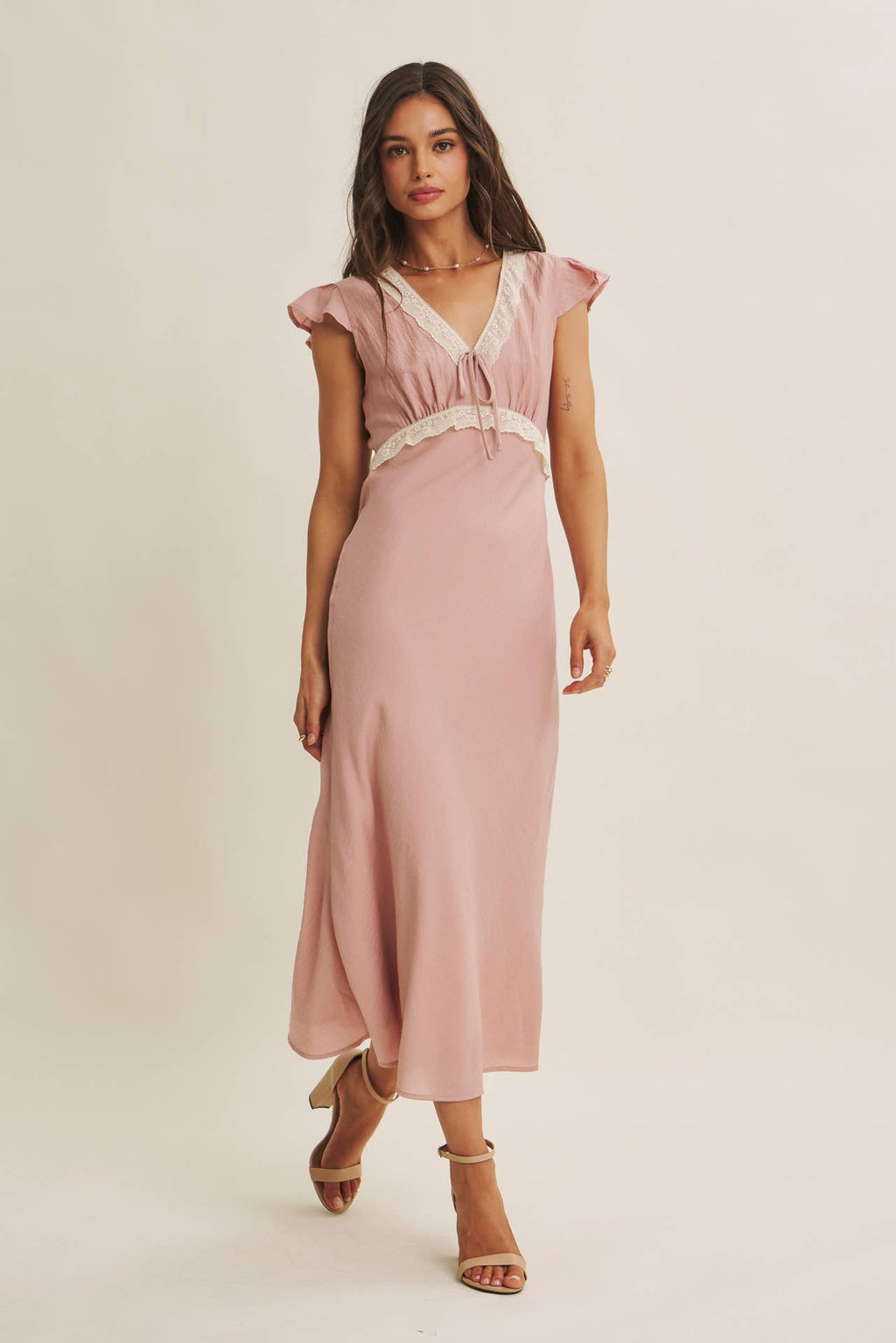 Lois Slim Fit Midi Dress