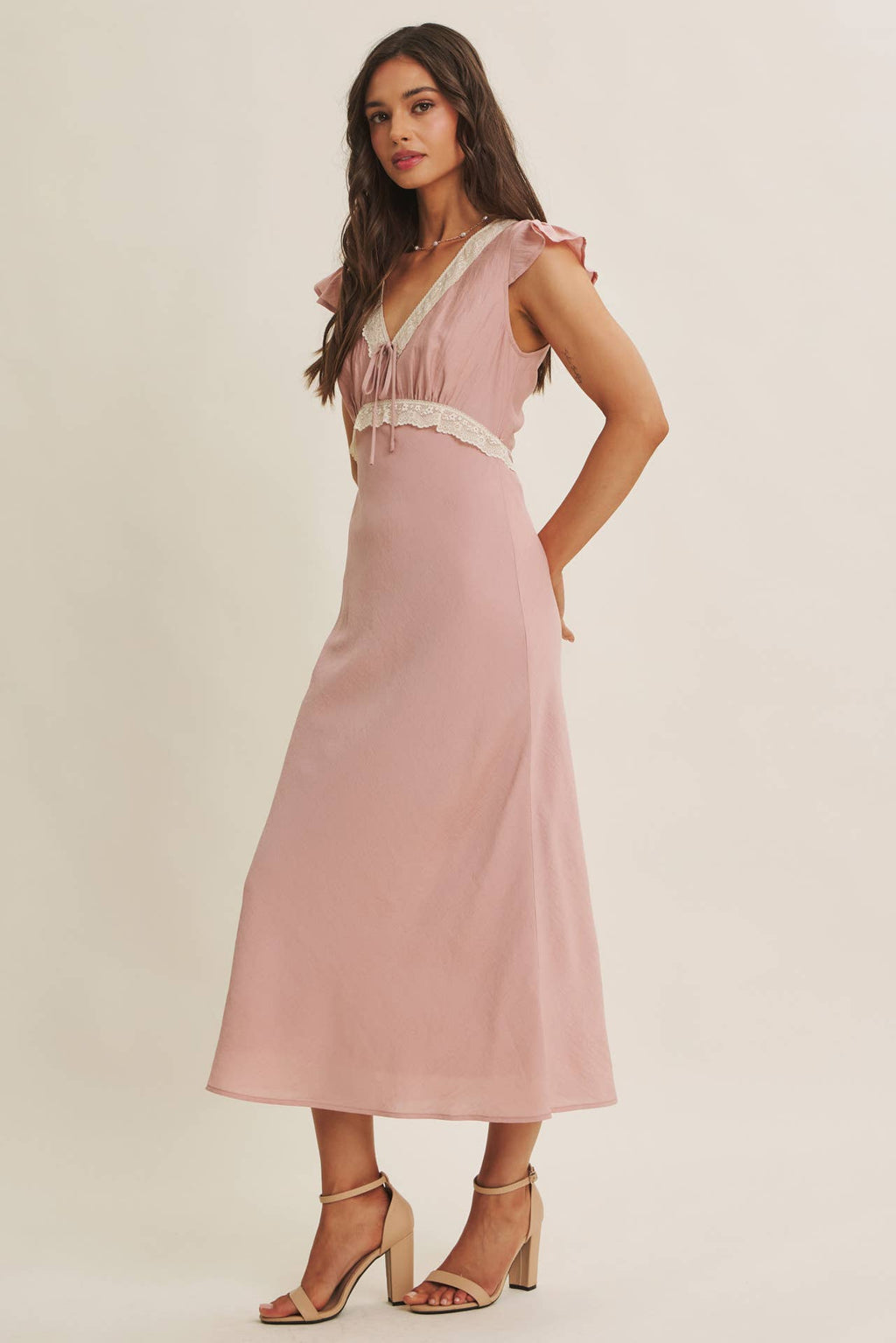 Lois Slim Fit Midi Dress