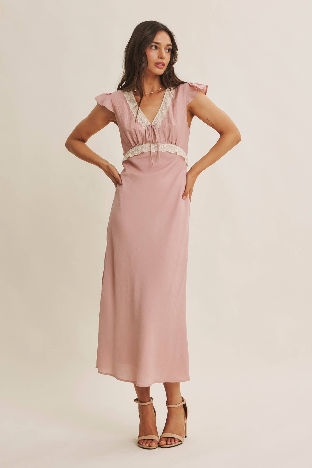 Lois Slim Fit Midi Dress