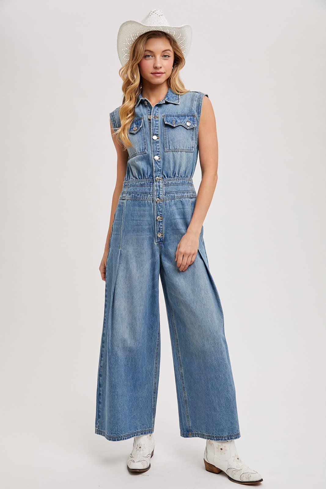 Margo Sleeveless Jumpsuit