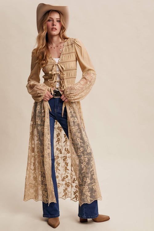 Caroline Embroidered Kimono