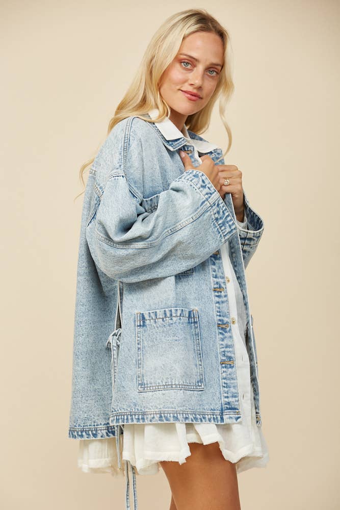 Ellie Oversized Denim Jacket
