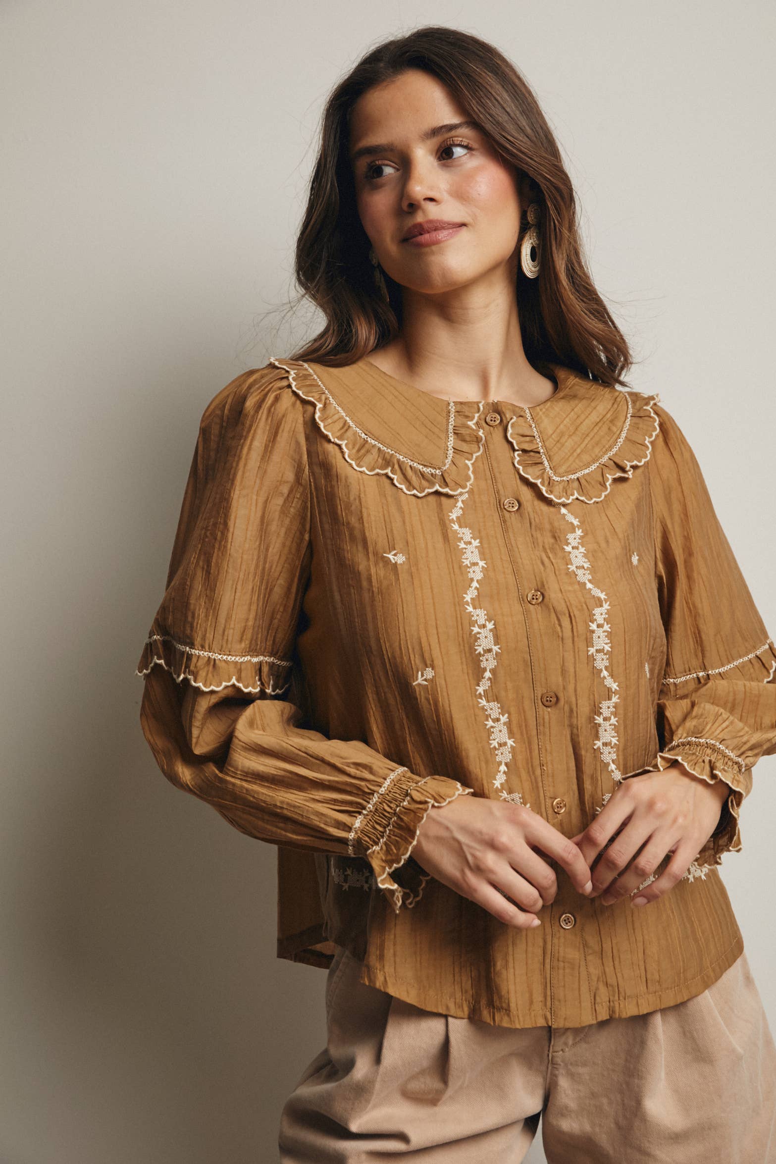 Elouise Collared Blouse