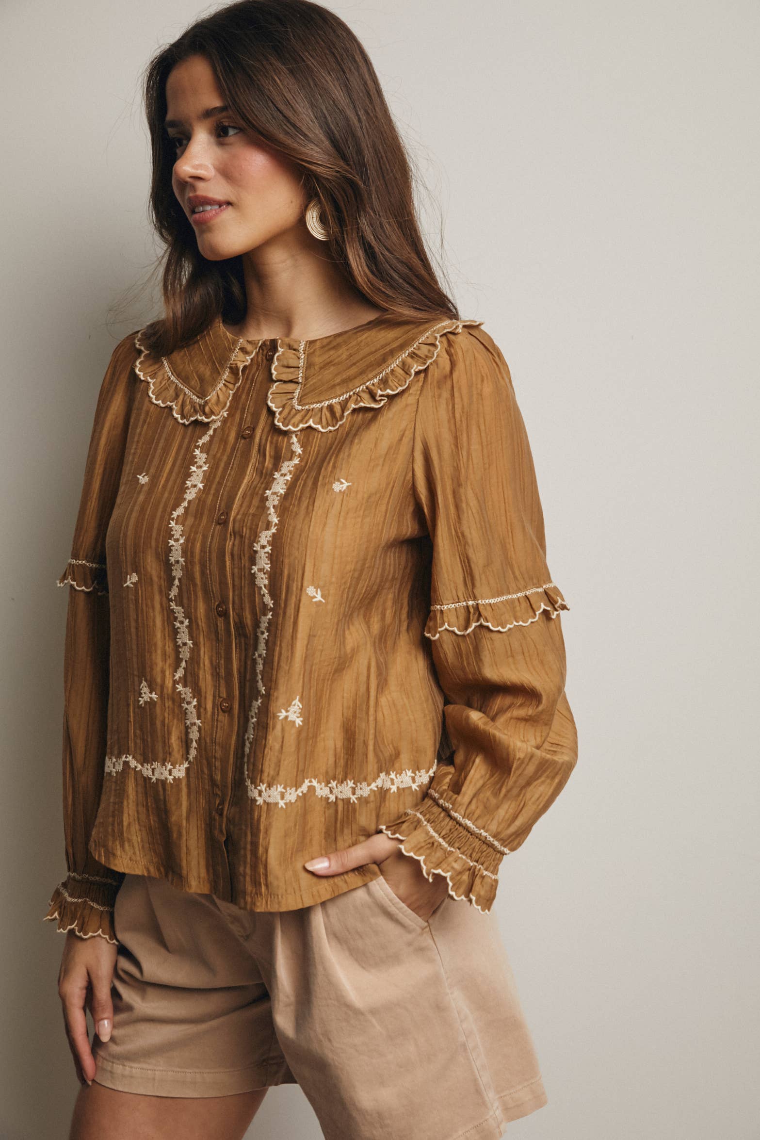 Elouise Collared Blouse