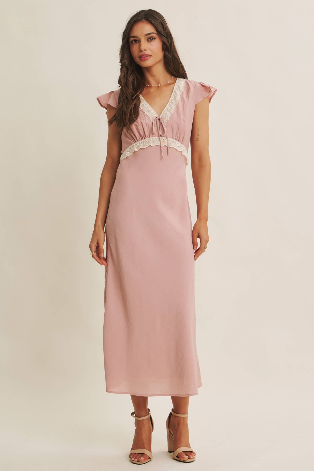 Lois Slim Fit Midi Dress