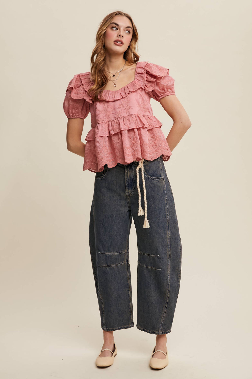 Poppy Peplum Blouse