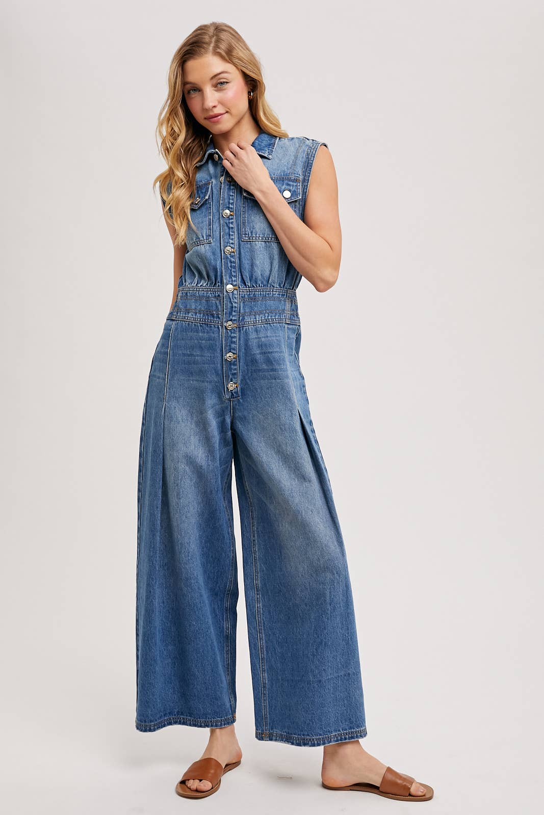 Margo Sleeveless Jumpsuit