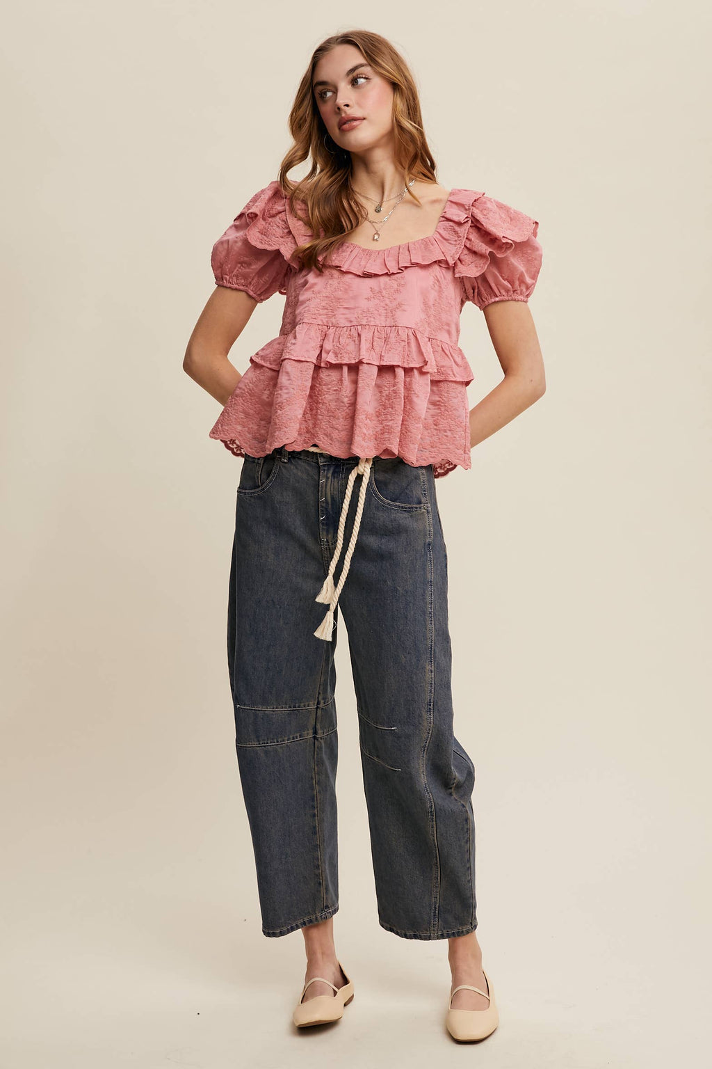 Poppy Peplum Blouse