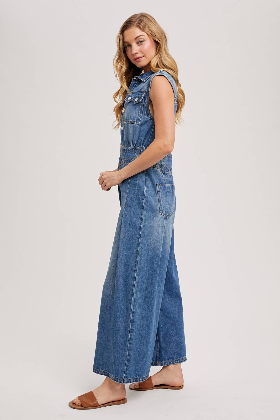Margo Sleeveless Jumpsuit