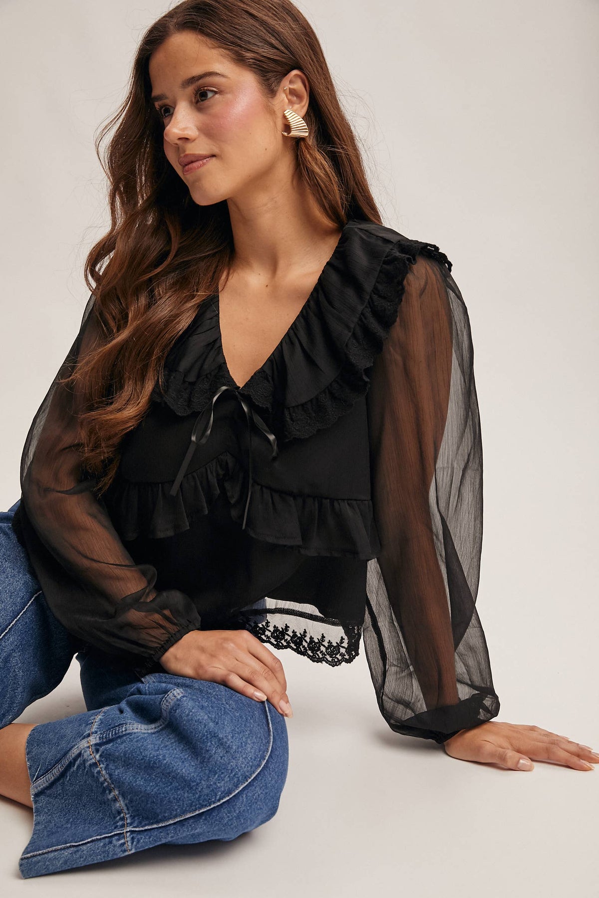 Anita Lace Blouse