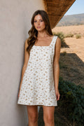 Flora Denim Mini Dress